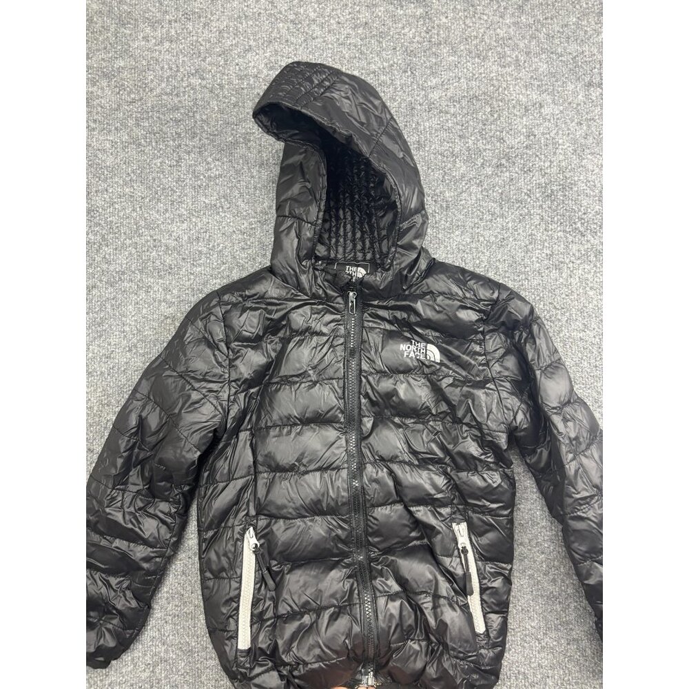 The North Face Jacket Youth 10-11 Black Summit Series Hooded Puffer Insulated‎